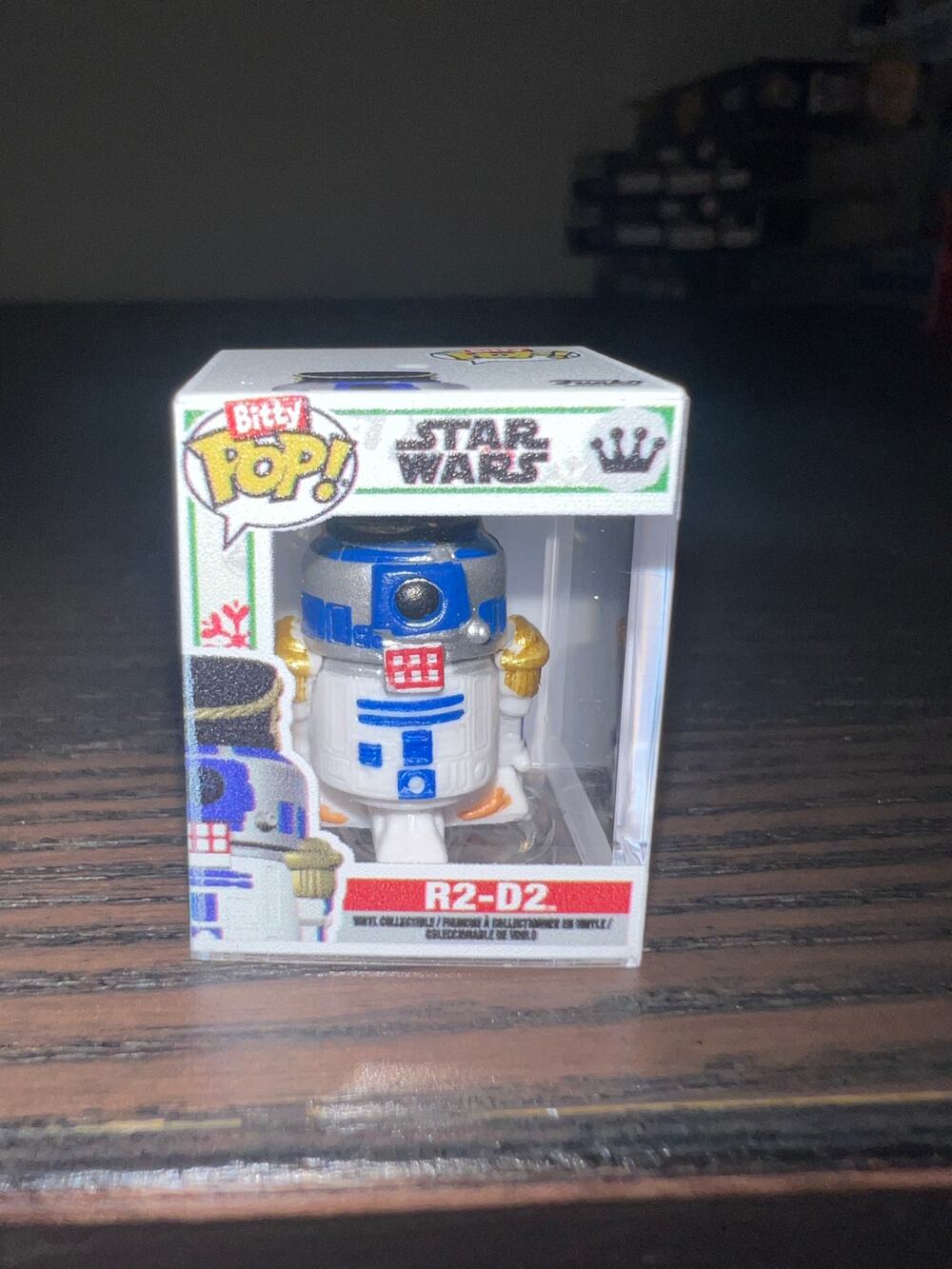 BITTY Nutcracker R2-D2 1-Inch Funko Pop Star Wars Movies Christmas Holidays